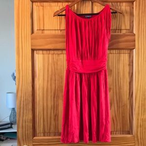 Express Bright Red Spring Dress